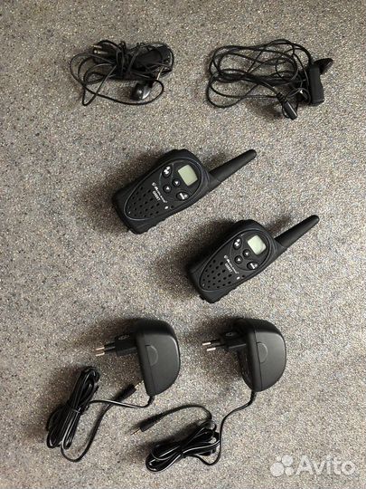 Рации на батарейках ааа