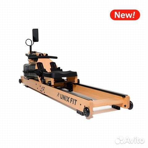 Гребной тренажер unixfit Wood Rower Light