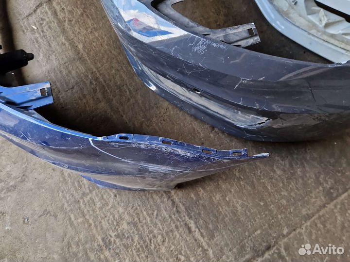 Передний бампер фольцваген поло 2015-2020