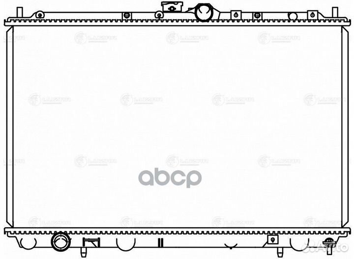 Радиатор mitsubishi carisma 1.6-1.8 95-07 LRc 1