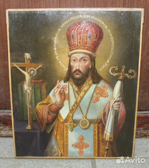 Икона Святитель Димитрий, митрополит Ростовский