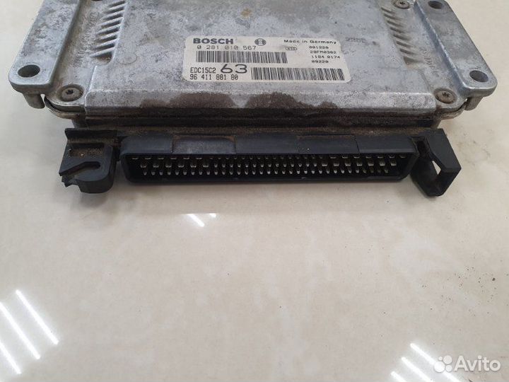 Блок управления двигателем Peugeot 607 2001
