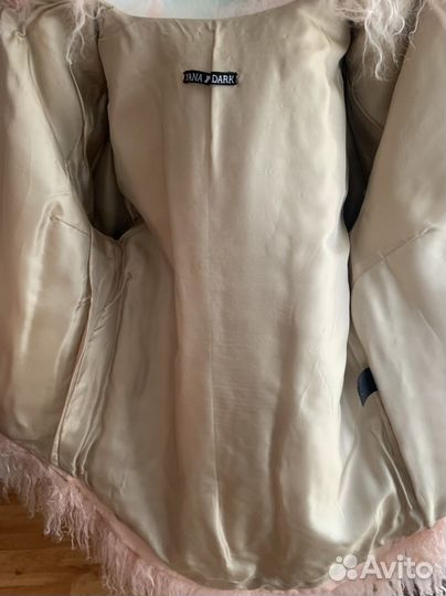 Шуба из натуральной ламы