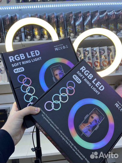 Кольцевая лампа rl14,rl18,rl21 rgd оптом