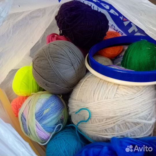 Пряжа, ткани пакетом