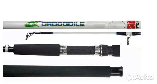 Удилище спиннинговое штекерное crocodile