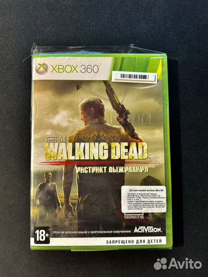 The Walking Dead Инстинкт Выживания xbox 360