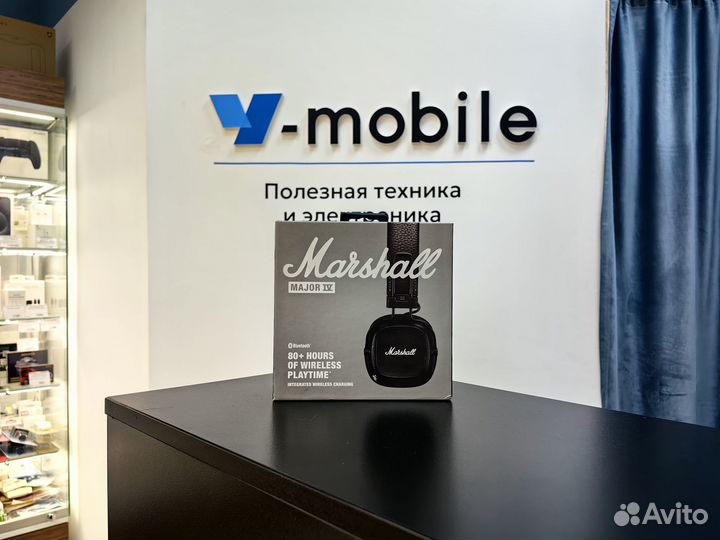 Наушники Marshall Major IV (Новые, Оригинал)