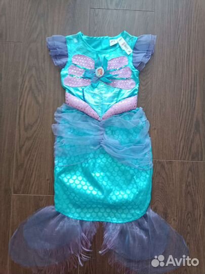 Новогодний костюм русалочка Ариэль 4-5 лет