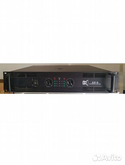 Усилитель мощности звука AX-6
