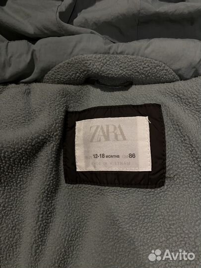 Жилетка zara детская 86