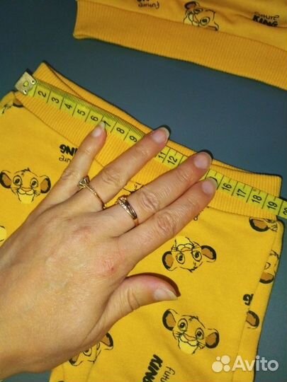 Свитшот и штаны для новорожденных на выписку 50 см