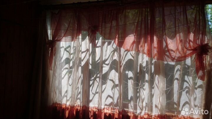 Тюль с ламбрекеном