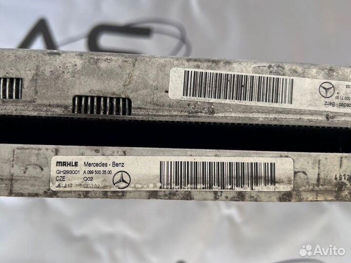 Mercedes GLC X253 W213 Радиатор основной и дополни