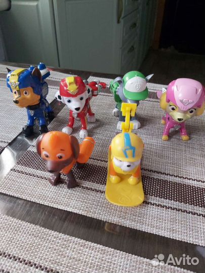 Фигурки щенячий патруль