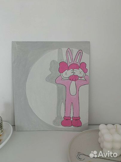 Картина акрилом на холсте