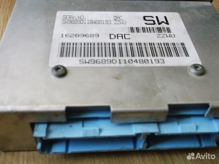 Блок управления двигателя,эбу,мозги Daewoo Nexia