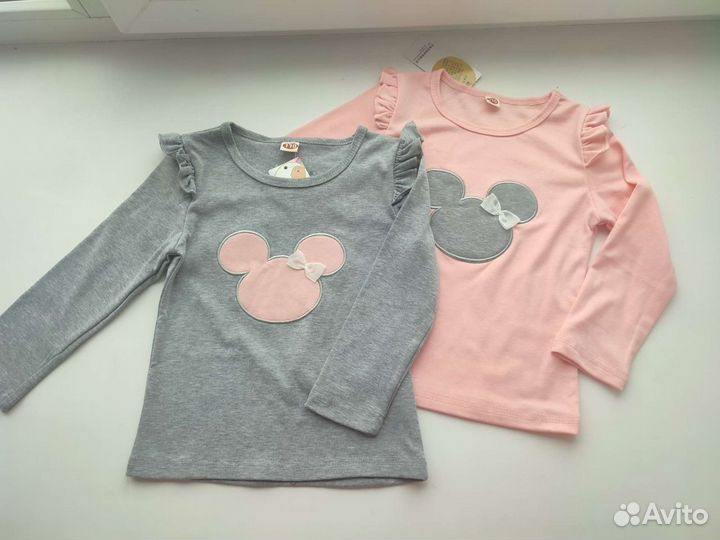 Лонгслив для девочки