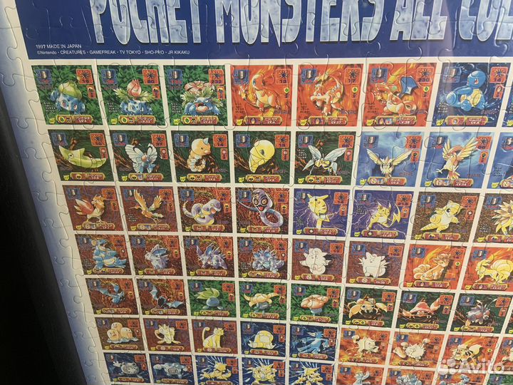 Паззл, Pokemon '' 1997 года(Япония)