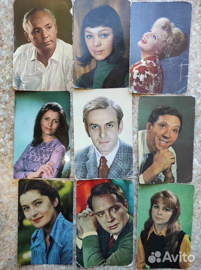 Фотокарточки артистов СССР