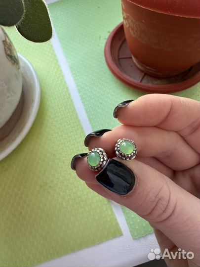 Серьги pandora