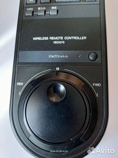 Пульт Panasonic vtr