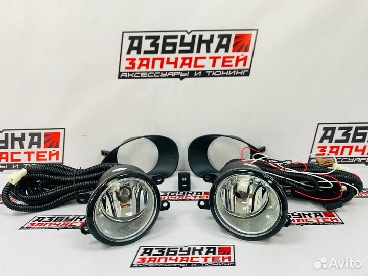 Туманки Toyota Vitz (XP90) 2005-2007 год. 1 Модель