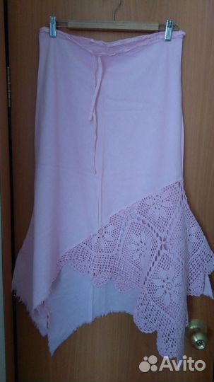 Юбка лён Италия 46 размер