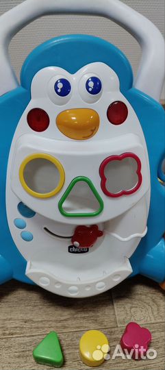 Каталка ходунки пингвин Chicco