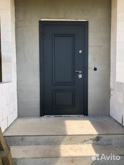 Двери уличные металлические с терморазрывом