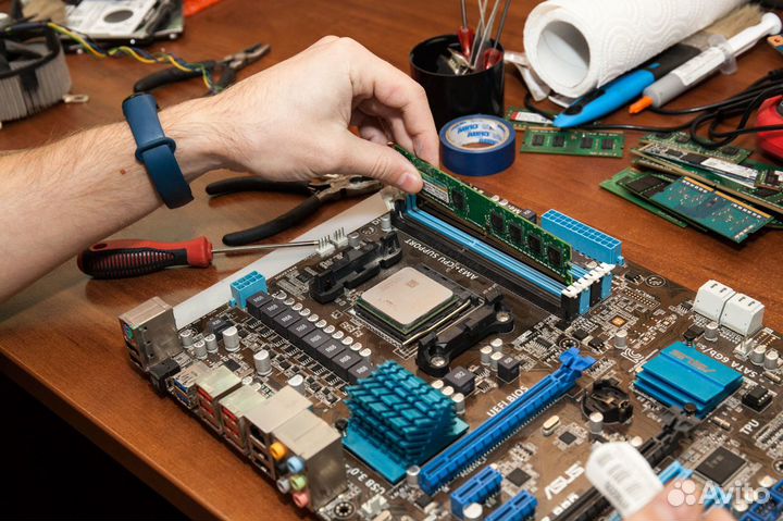 Ремонт компьютеров ноутбуков / Ремонт телевизоров