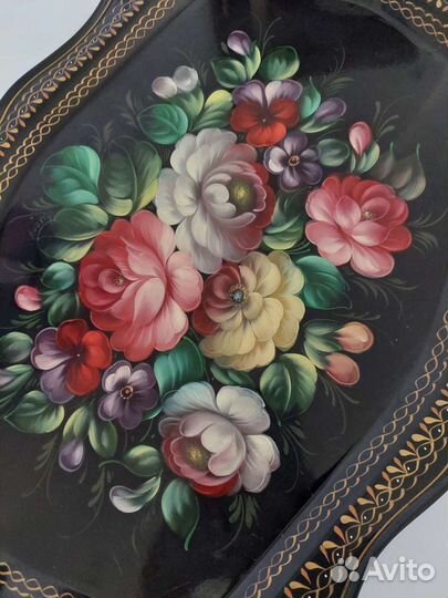 Поднос металлический,ссср