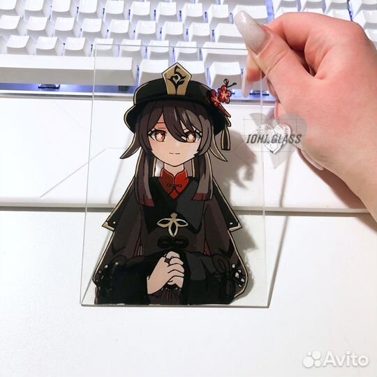 Рисунок на стекле, Ху Тао, Геншин Импакт