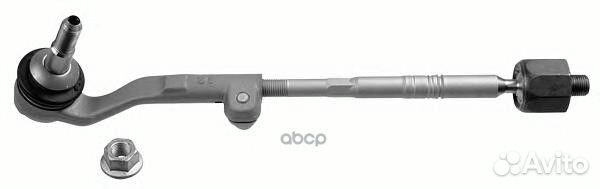 Тяга рулевая с наконечником в сборе перед лев