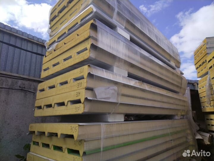 Сэндвич панели бу в наличии на складе
