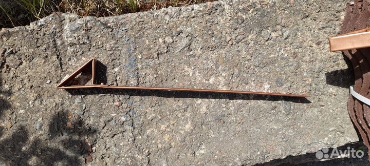 Снегозадержатель медь, скоба снегозадержания