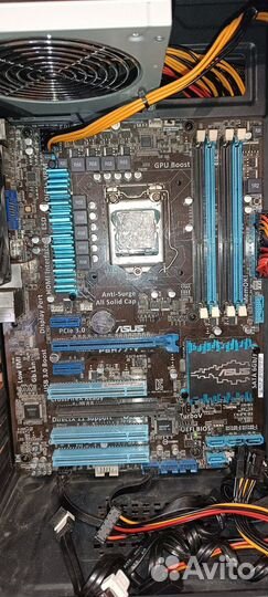 Материнская плата asus P8H77-V