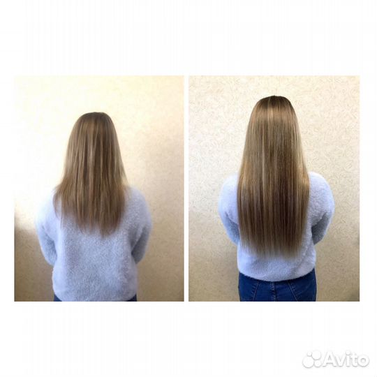 Холодное капсульное наращивание волос