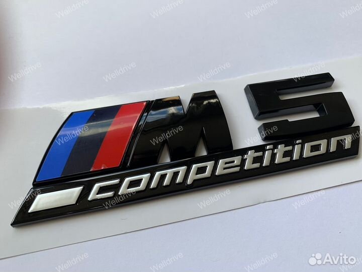 Шильд BMW M1 M2 M3 M4 M5 M6 M7 Competition глянец