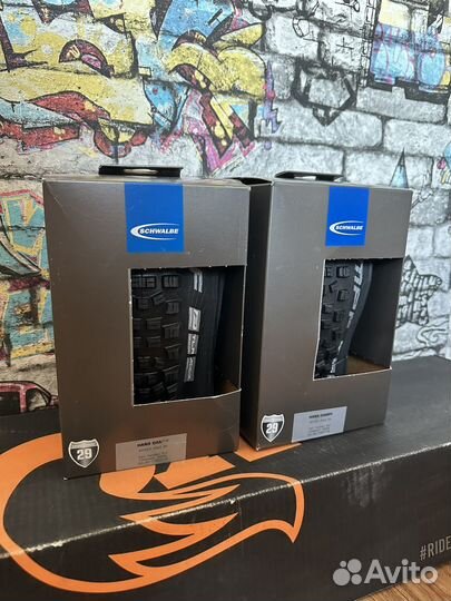 Новые покрышки Shwalbe Hans Damph 29 2,35