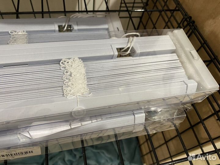 Жалюзи новые белые 3 шт