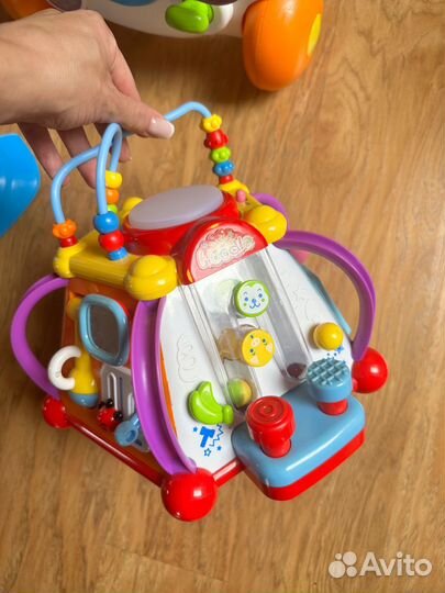 Развивающий столик fisher price и ходунки