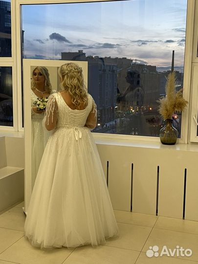 Свадебное платье 48 50 52