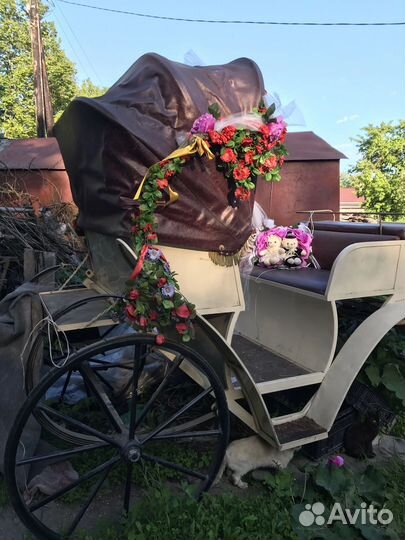 Лошадь и карета на продажу