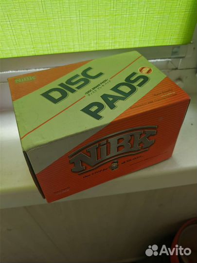Колодки передние новые Nibk Pn0702