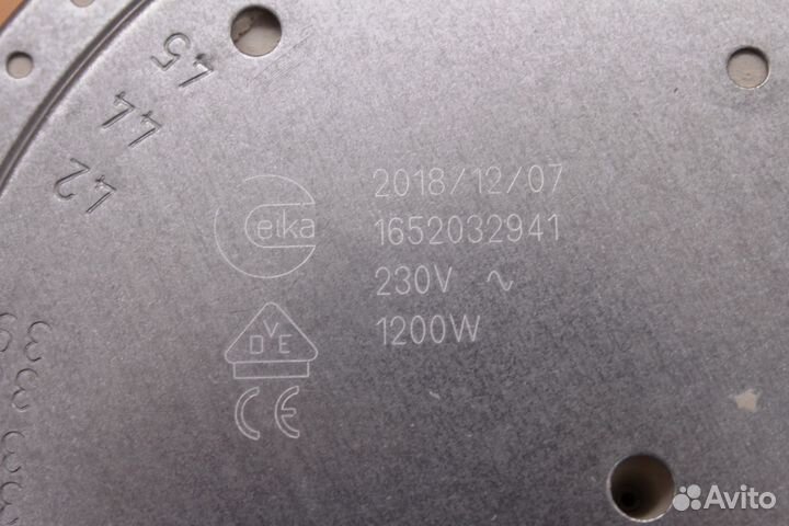 Конфорка EiKA 1652032941 1200W