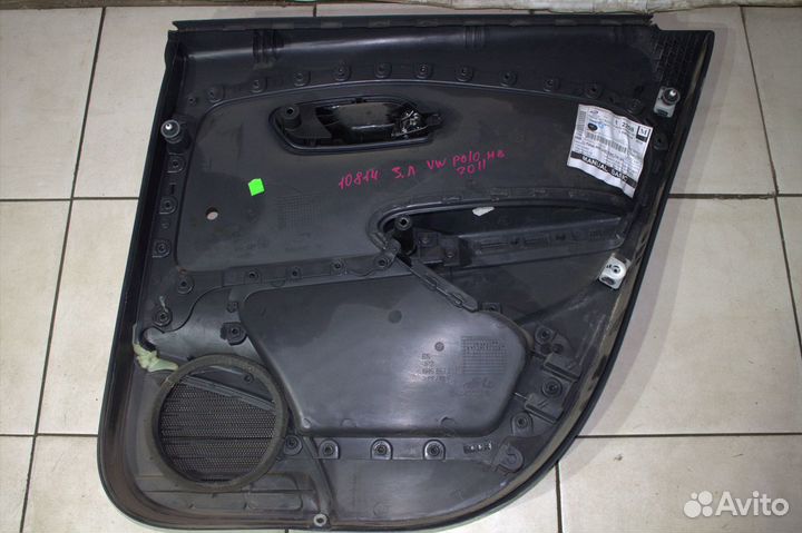 Обшивки карты двери Фольксваген поло 2011
