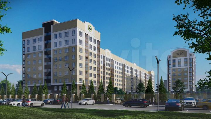 2-к. квартира, 59,7 м², 8/9 эт.