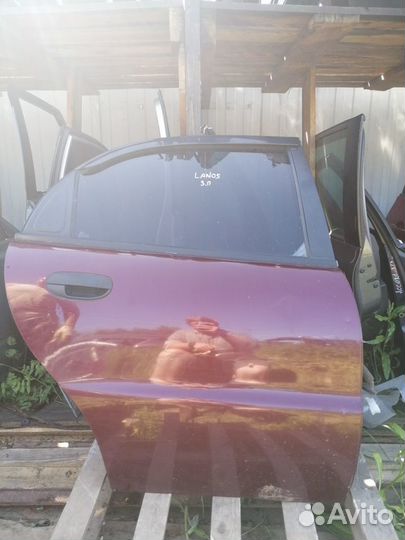 Дверь задняя правая Chevrolet Lanos