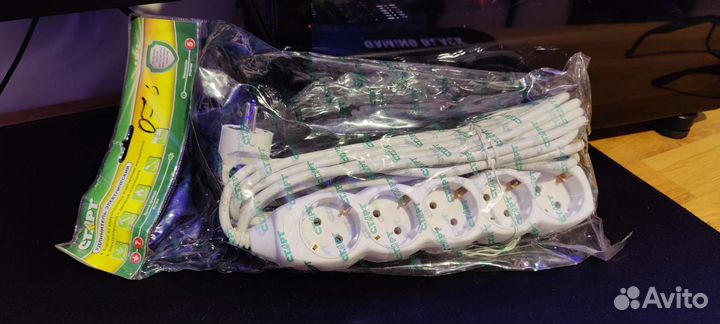 Удлинитель электрический, новый